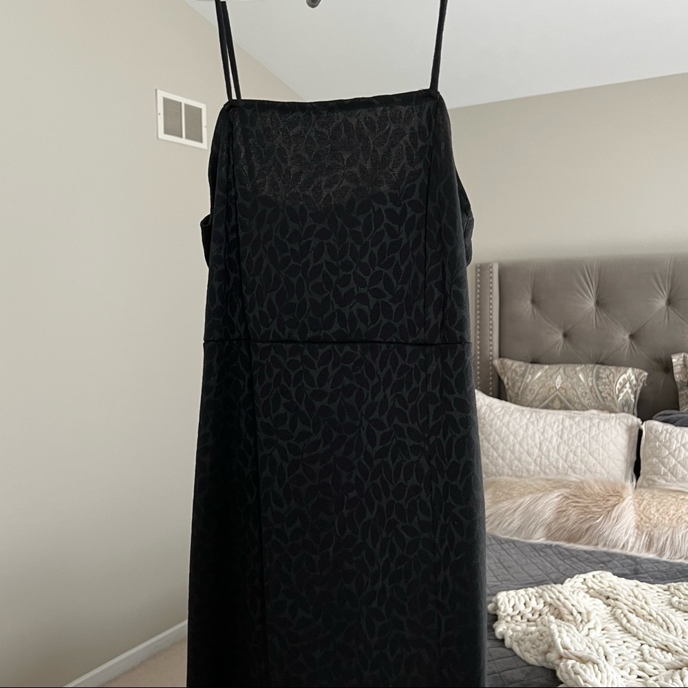 Zara Black Midi Dress